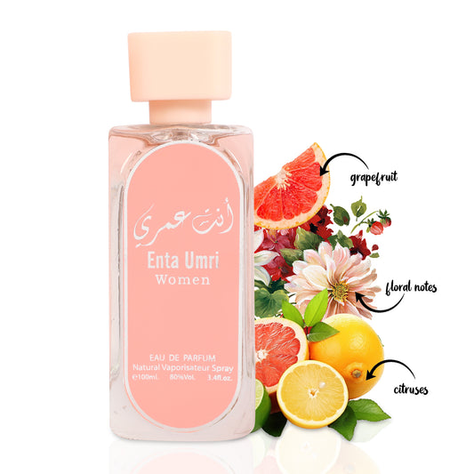Enta Umri Spray Perfume Eau De Parfum For Women - 100ML/3.4FL.OZ.
