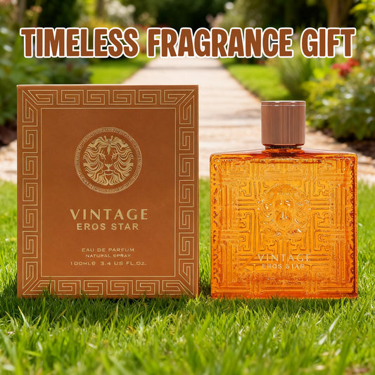 Vintage Eros Star Spray Perfume Eau De Parfum For Men - 100ML/3.4FL.OZ./3PCS