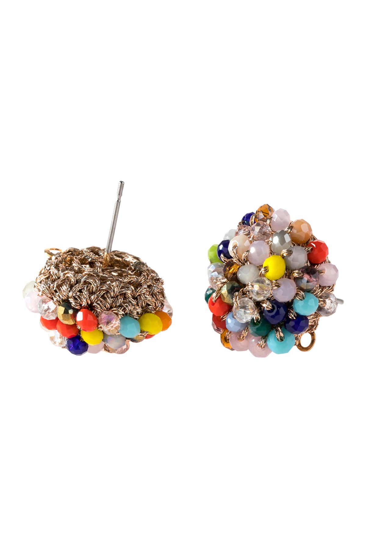 Rondelle Post Earrings