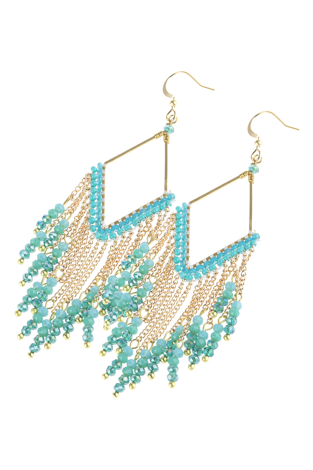 Dangle Beaded Earrings