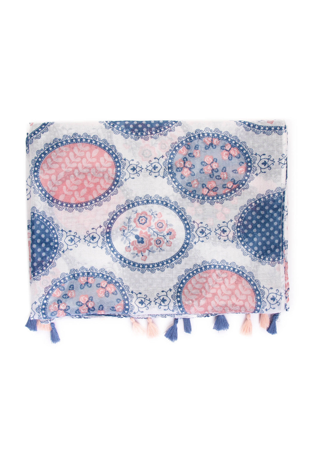 Multi Printed Oblong Scarf