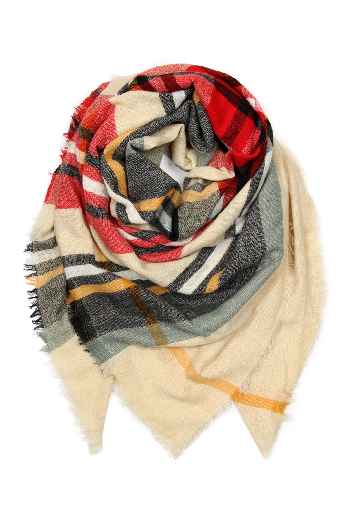Fringe Blanket Scarf