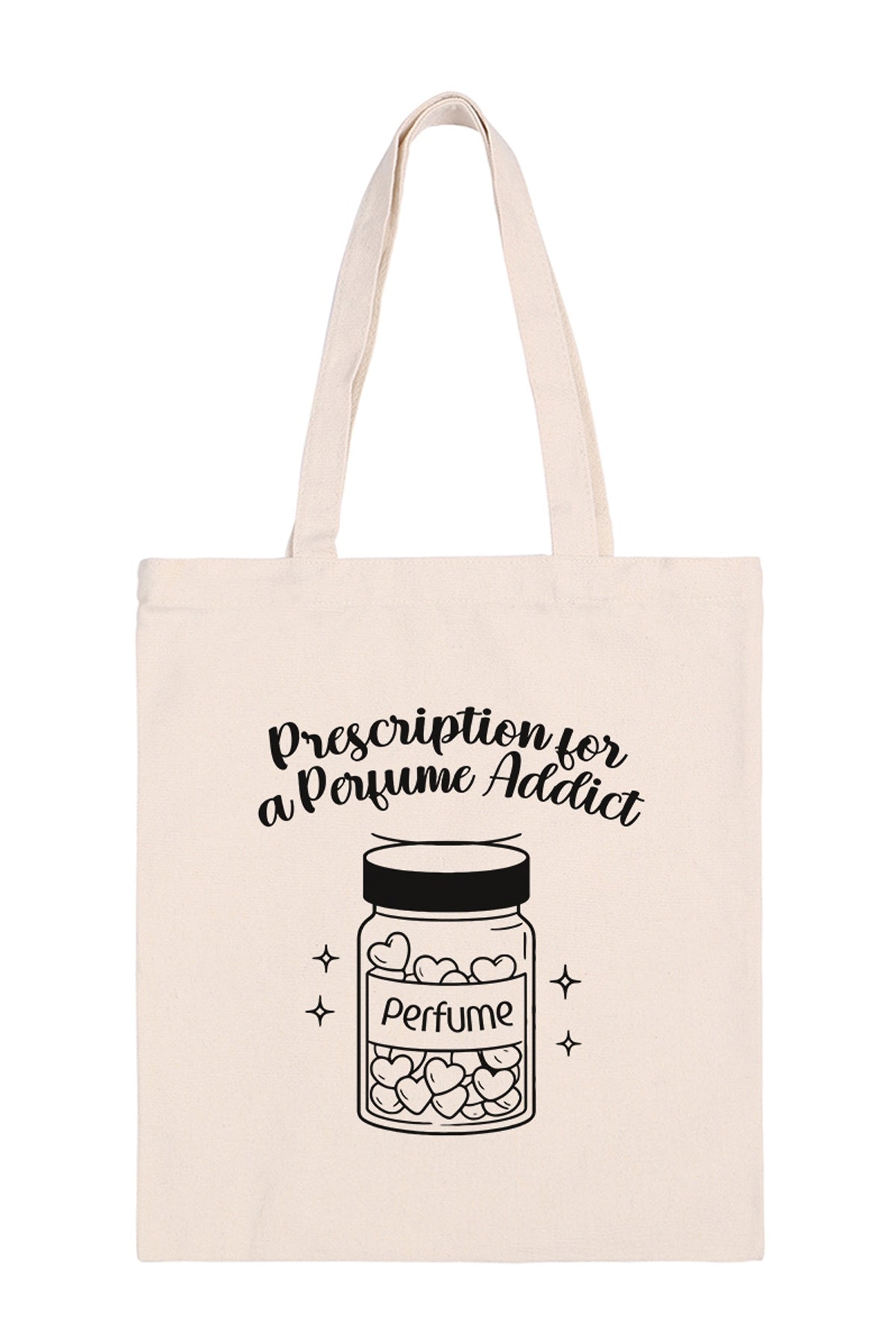 Prescription for a Perfume Addict Minimalist Fashion Tote Bag