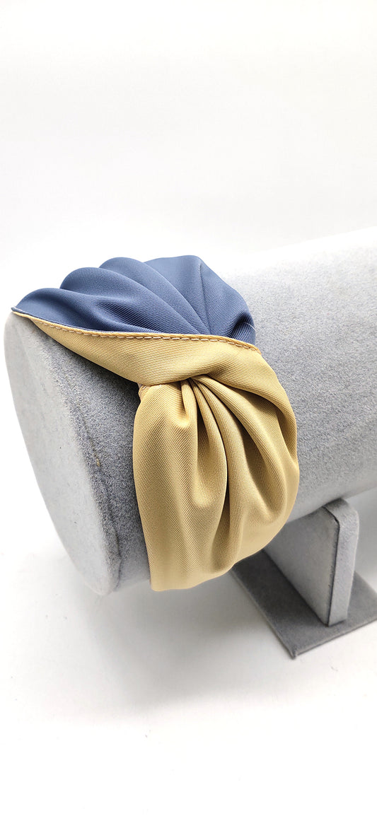 Two Tone Twisted Fabric Headband Hair Accessories