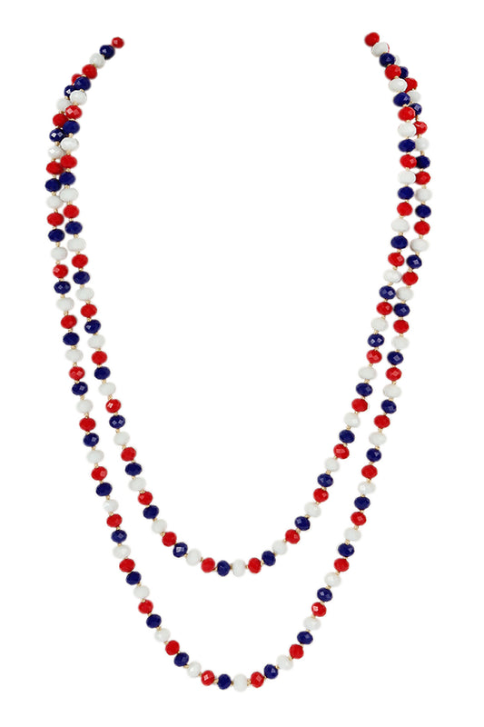 Longline Hand Knotted Necklace