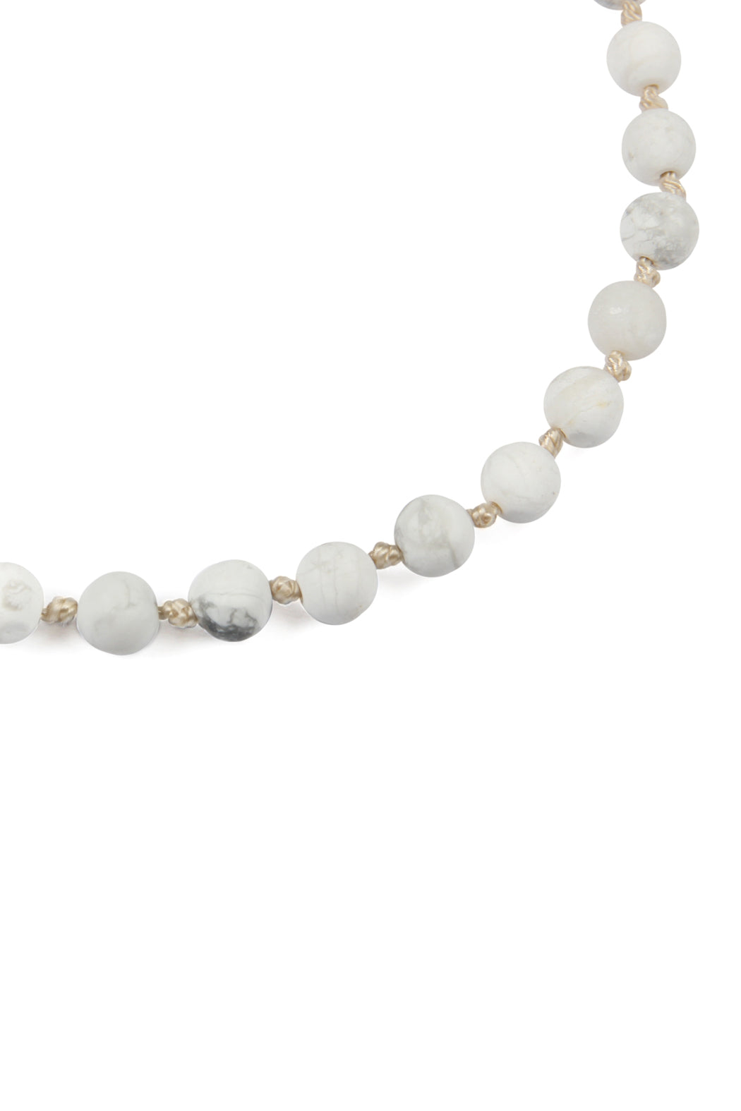 6mm Natural Stone Beads Necklace