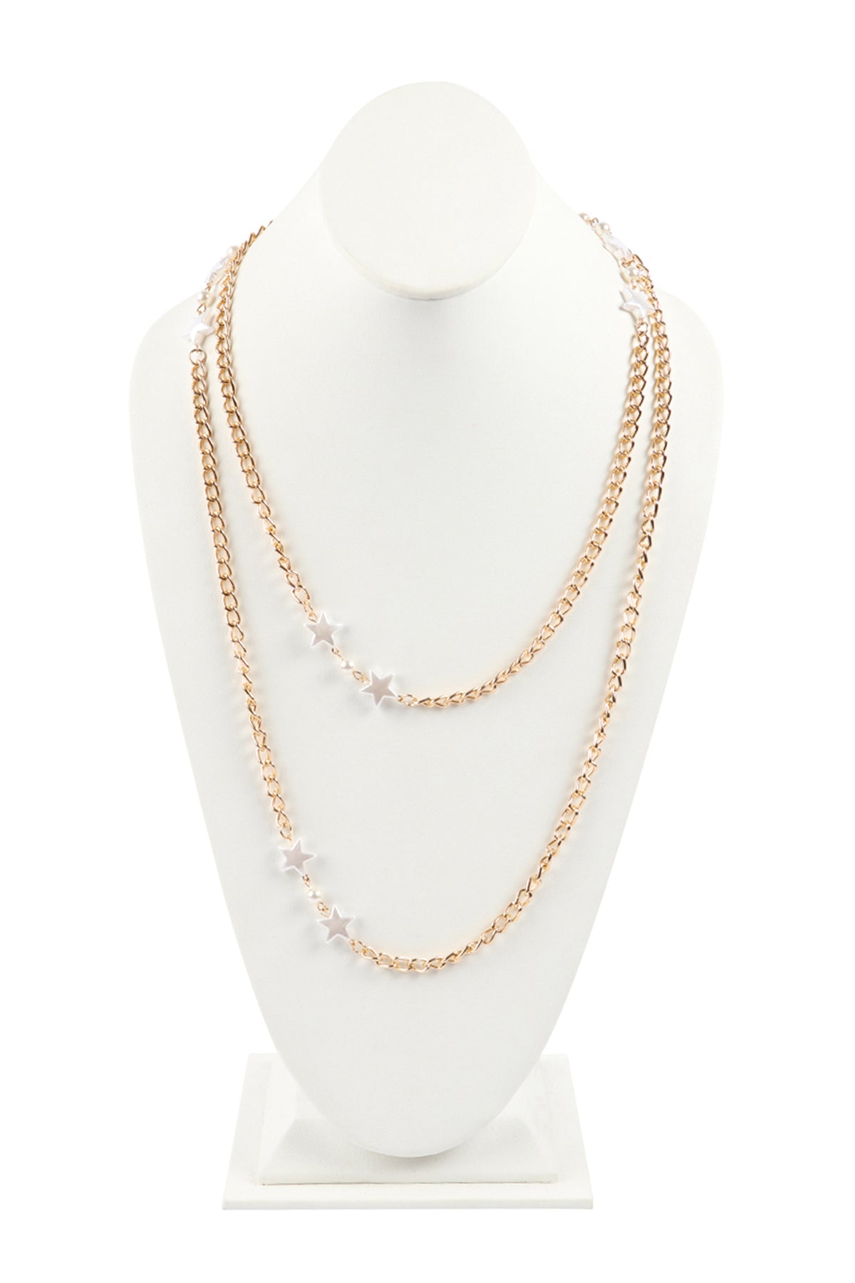 Layered link Star Convertible Chain or Necklace Bag Chain