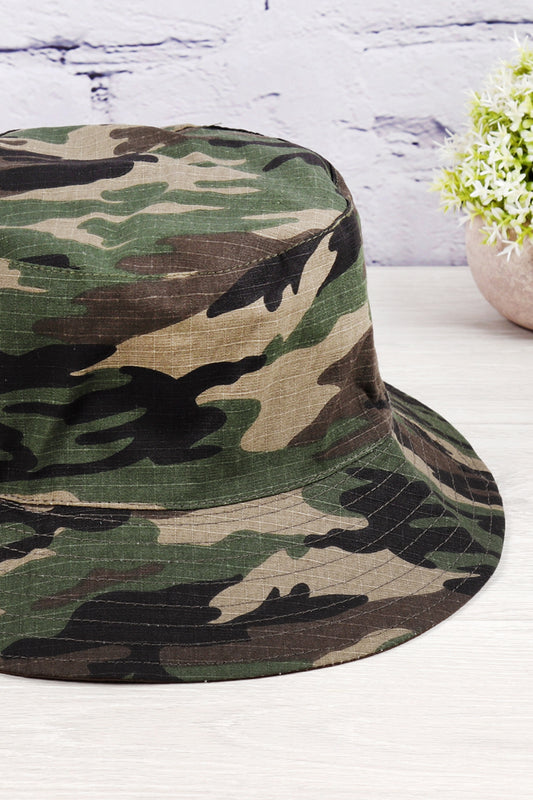 Camouflage Bucket Hat