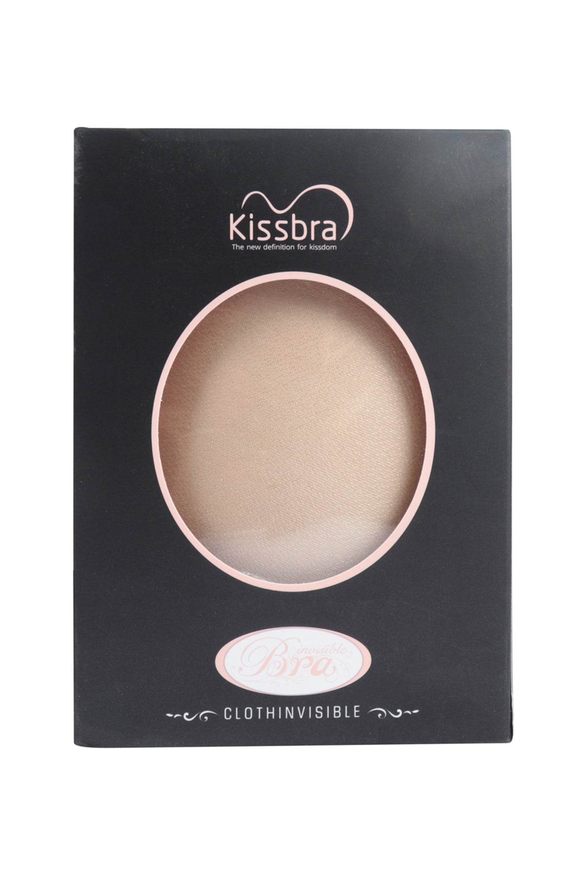 One Piece Adhesive Silicone Reusable NU Bra With Nipple Tape and Transparent Strap