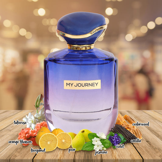 My Journey Spray Perfume Eau De Parfum For Women - 100ML/3.4FL.OZ.
