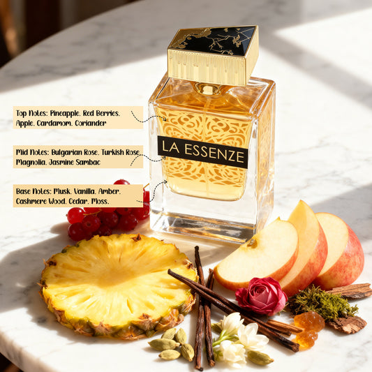 La Essenze Spray Perfume Eau De Parfum For Men And Women - 100ML/3.4FL.OZ./3PCS