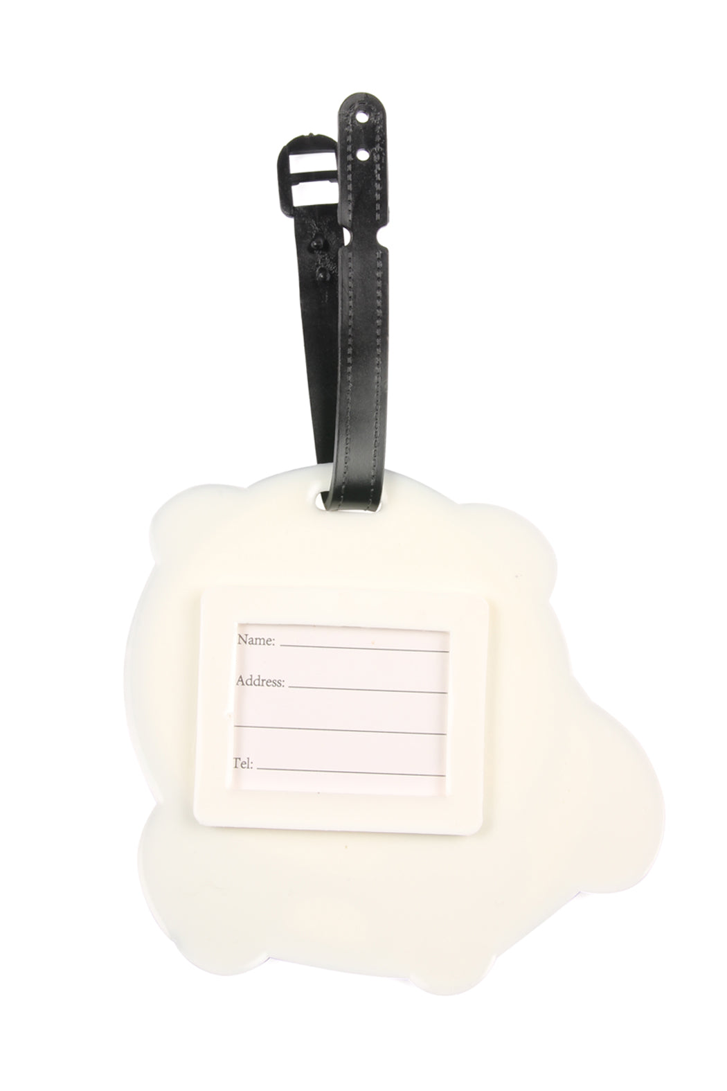 Panda On Belly Keychain Tag