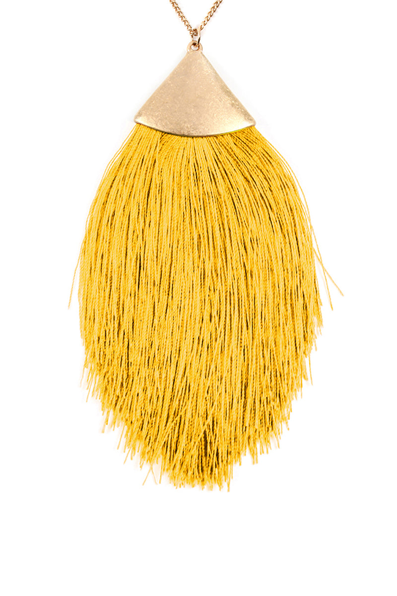 Tassel Pendant Necklace