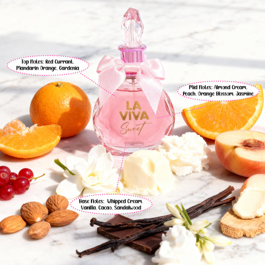 La Viva Sweet Spray Perfume Eau De Parfum Women - 100ML/3.4FL.OZ.
