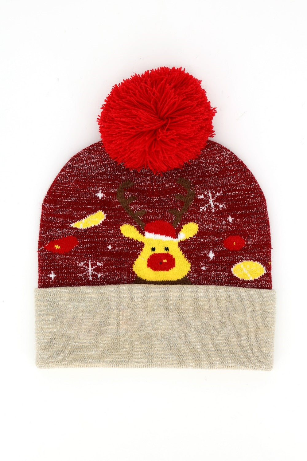 Oh Deer Christmas Lurex Beanie