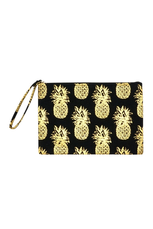 Gold/Silver Foil Pineapple Pouch / 1PC