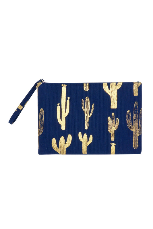 Gold/Silver Foil Cactus Pouch / 6PCS