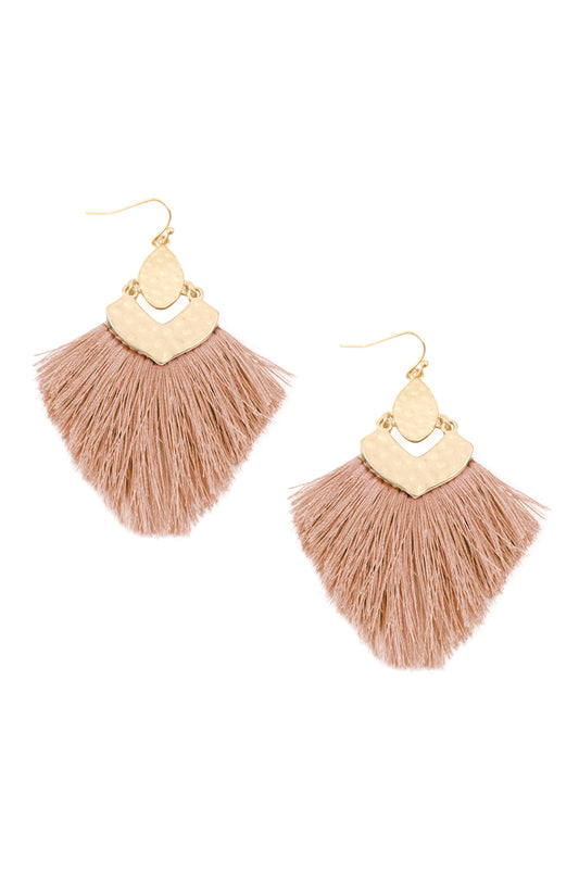 Fringe Tassel Drop Earrings / 1PAIRS
