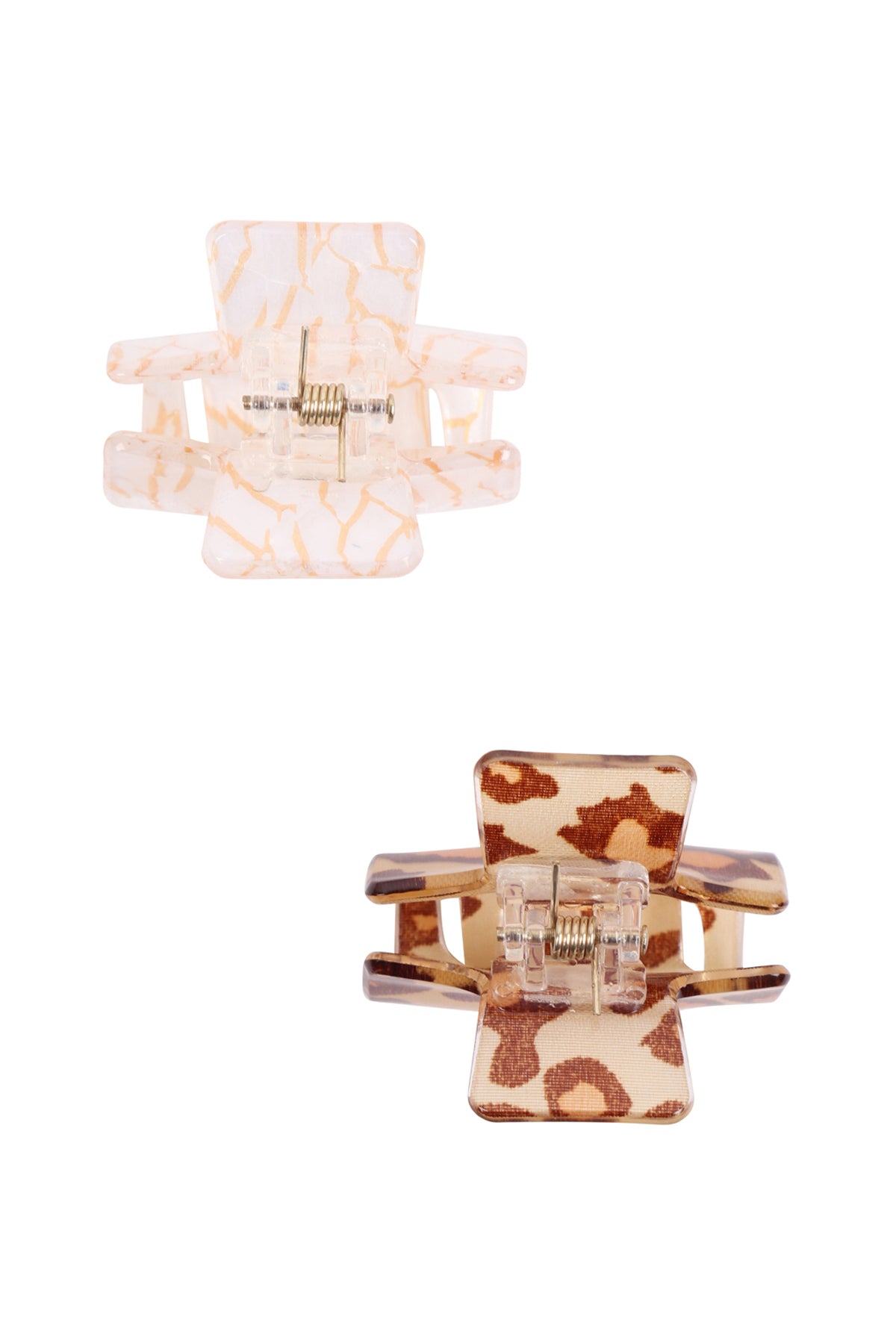 2pcs Set Hair Claw Clip