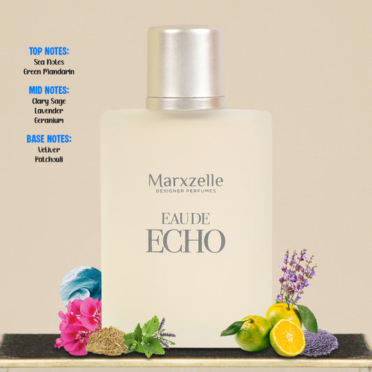 Eaude Echo Spray Perfume Eau De Parfum For Men - 100ML/3.4FL.OZ.