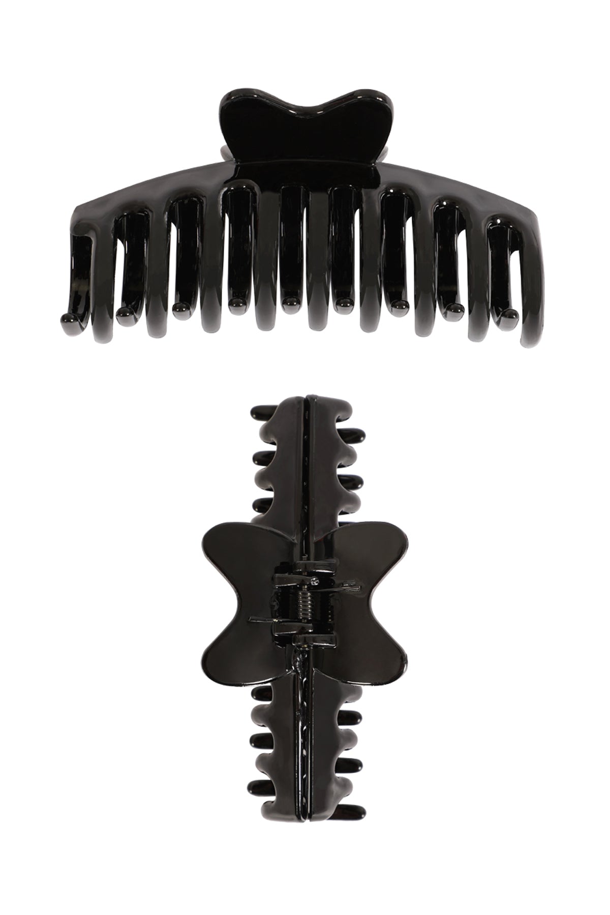 11cm All Black Hair Jaw Clip Hair Accessories
