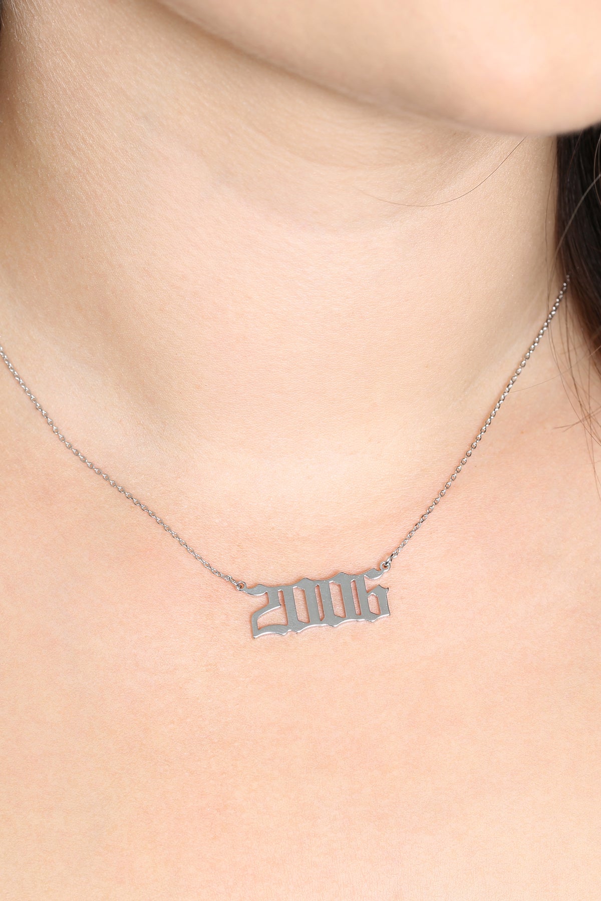 "2006" Birth Year Personalized Necklace