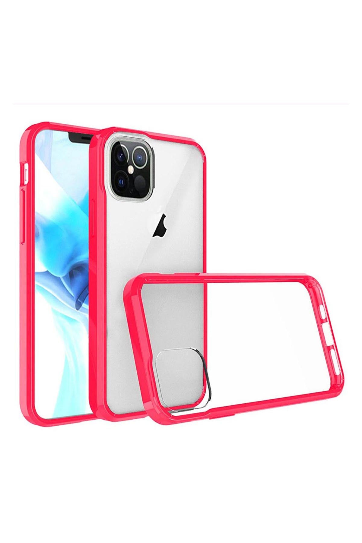 iPhone 12/Pro(6.1 only) Bumper Clear Transparent Case Cover