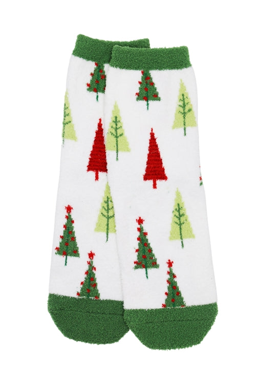 Fuzzy And Cozzy Christmas Socks Assorted 12 Pcs Pack