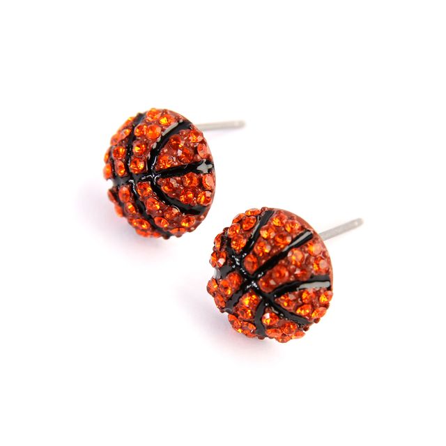Basketball Sports Stud Earring