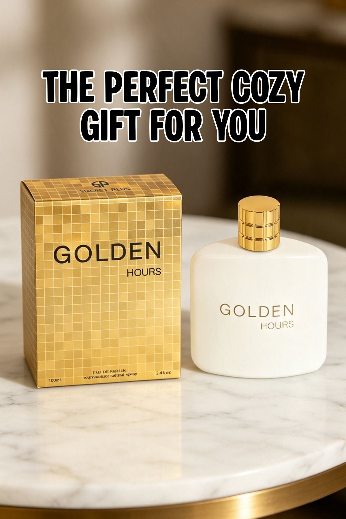 Golden Hours Spray Perfume Eau De Parfum For Men 100ML/3.4FL.OZ.