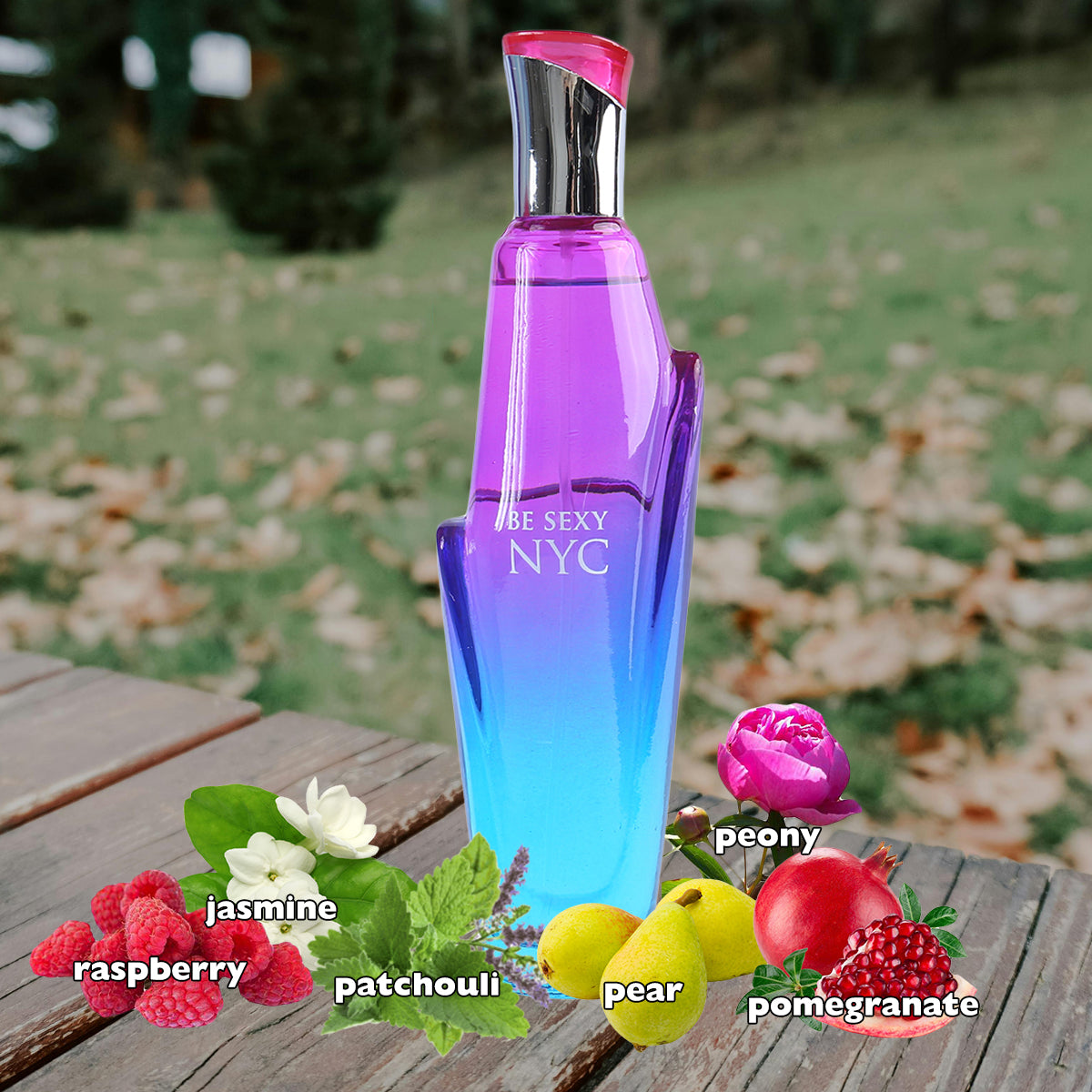 Be Sexy NYC Spray Perfume Eau De Parfum For Women - 100ML/3.4 FL.OZ.