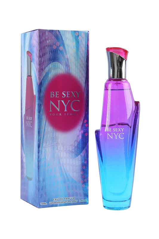 Be Sexy NYC Spray Perfume Eau De Parfum For Women - 100ML/3.4 FL.OZ.