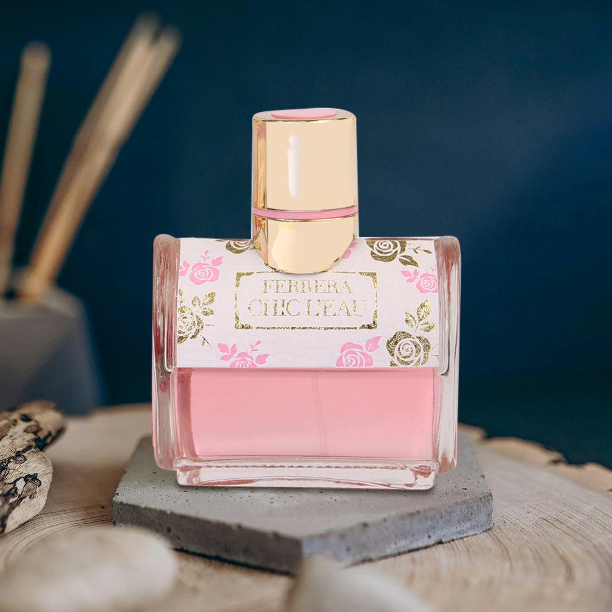 Ferrera Chic L'eau Spray Perfume Eau De Parfum For Women - 100ML/3.4 FL.OZ./3PCS
