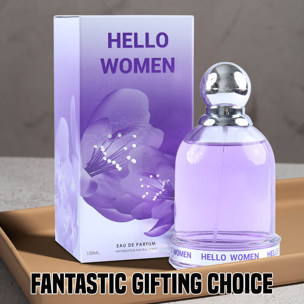 Hello Women Spray Perfume Eau De Parfum For Women - 100ML/3.4 FL.OZ.