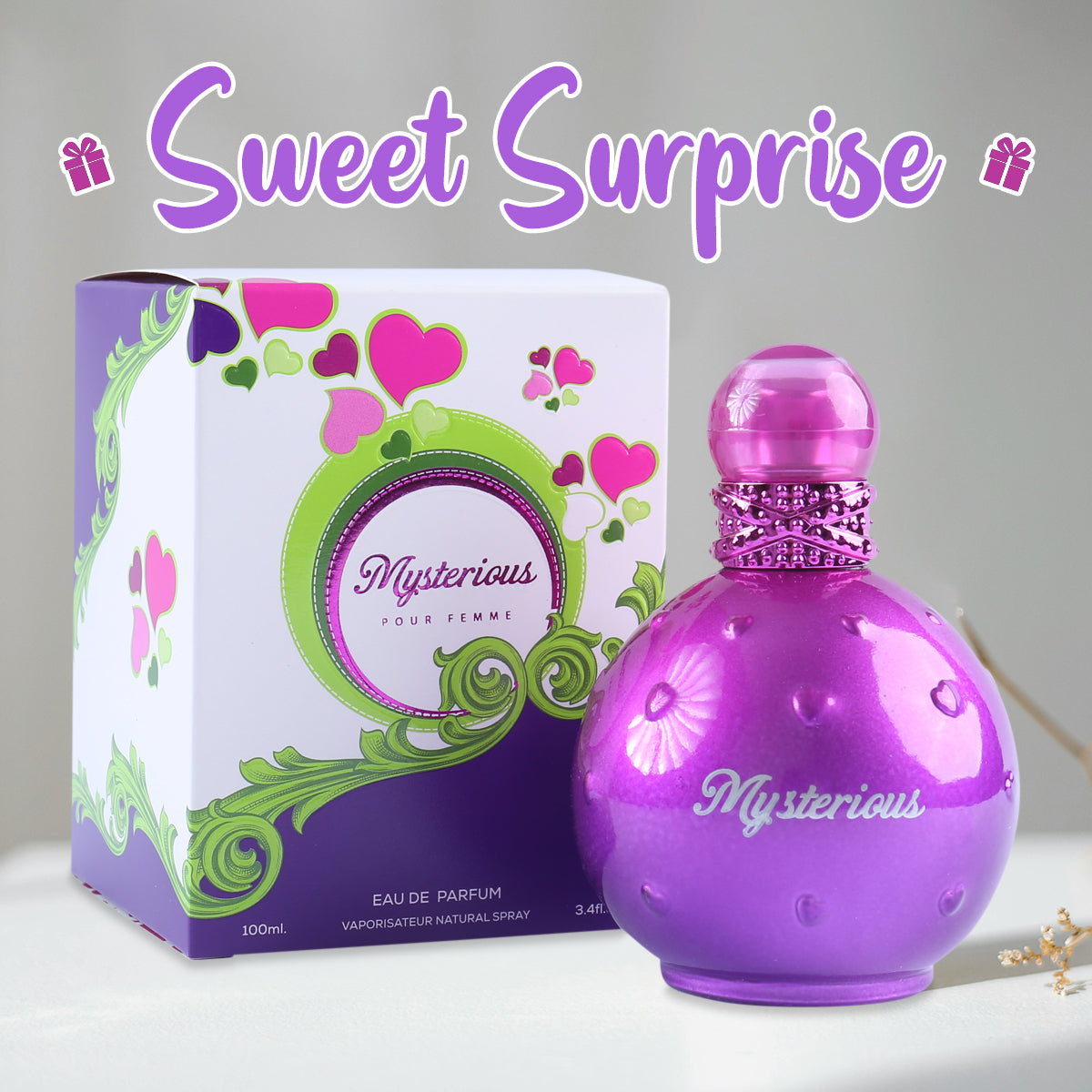 Mysterious Spray Perfume Eau De Parfum For Women - 100ML/3.4 FL.OZ.