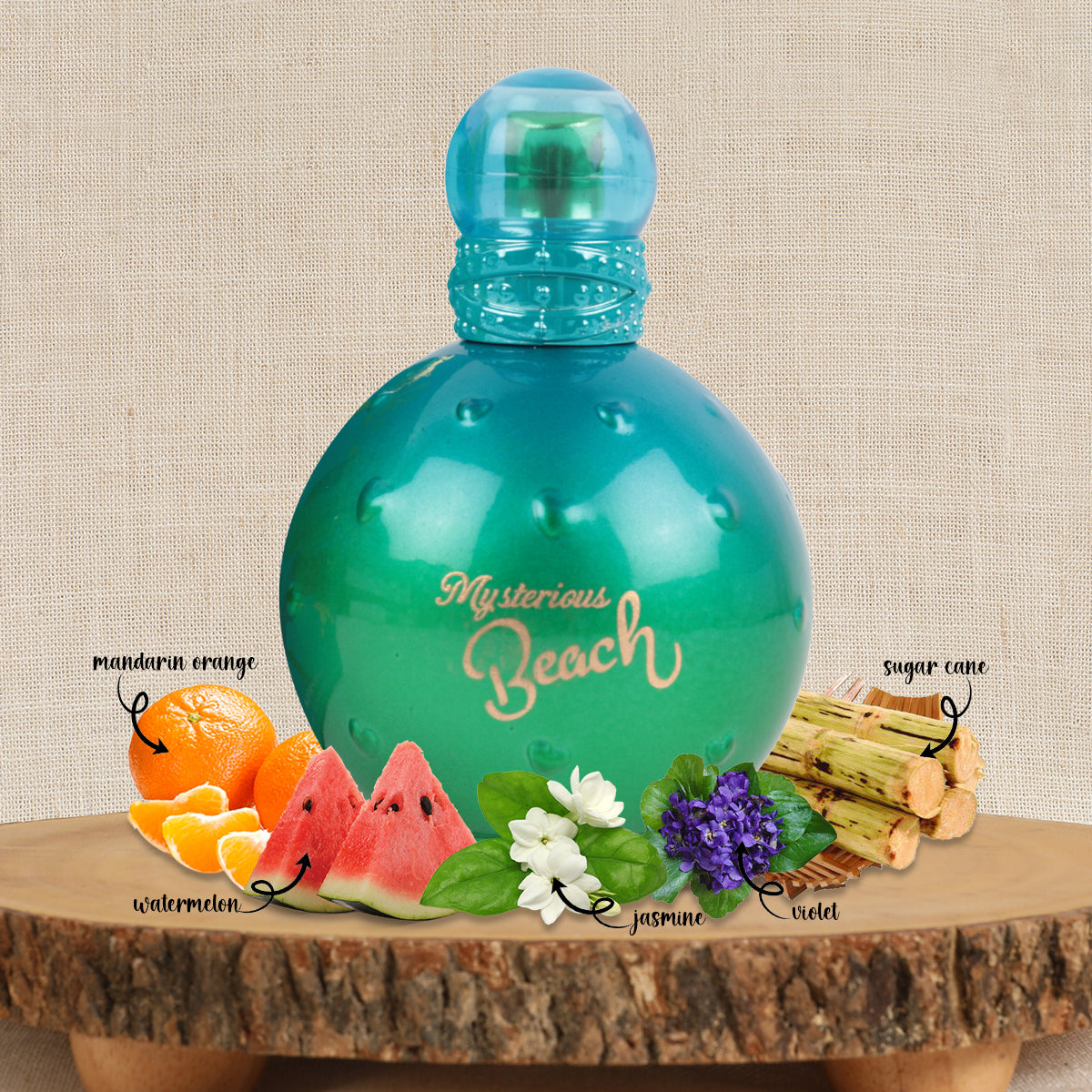 Mysterious Beach Spray Perfume Eau De Parfum For Women - 100ML/3.4 FL.OZ.