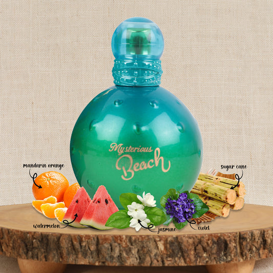 Mysterious Beach Spray Perfume Eau De Parfum For Women - 100ML/3.4 FL.OZ.