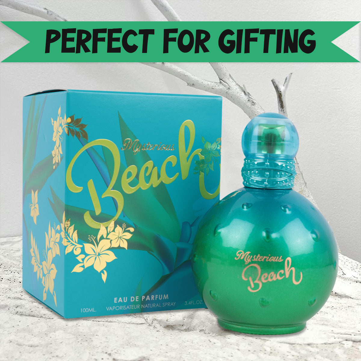 Mysterious Beach Spray Perfume Eau De Parfum For Women - 100ML/3.4 FL.OZ.