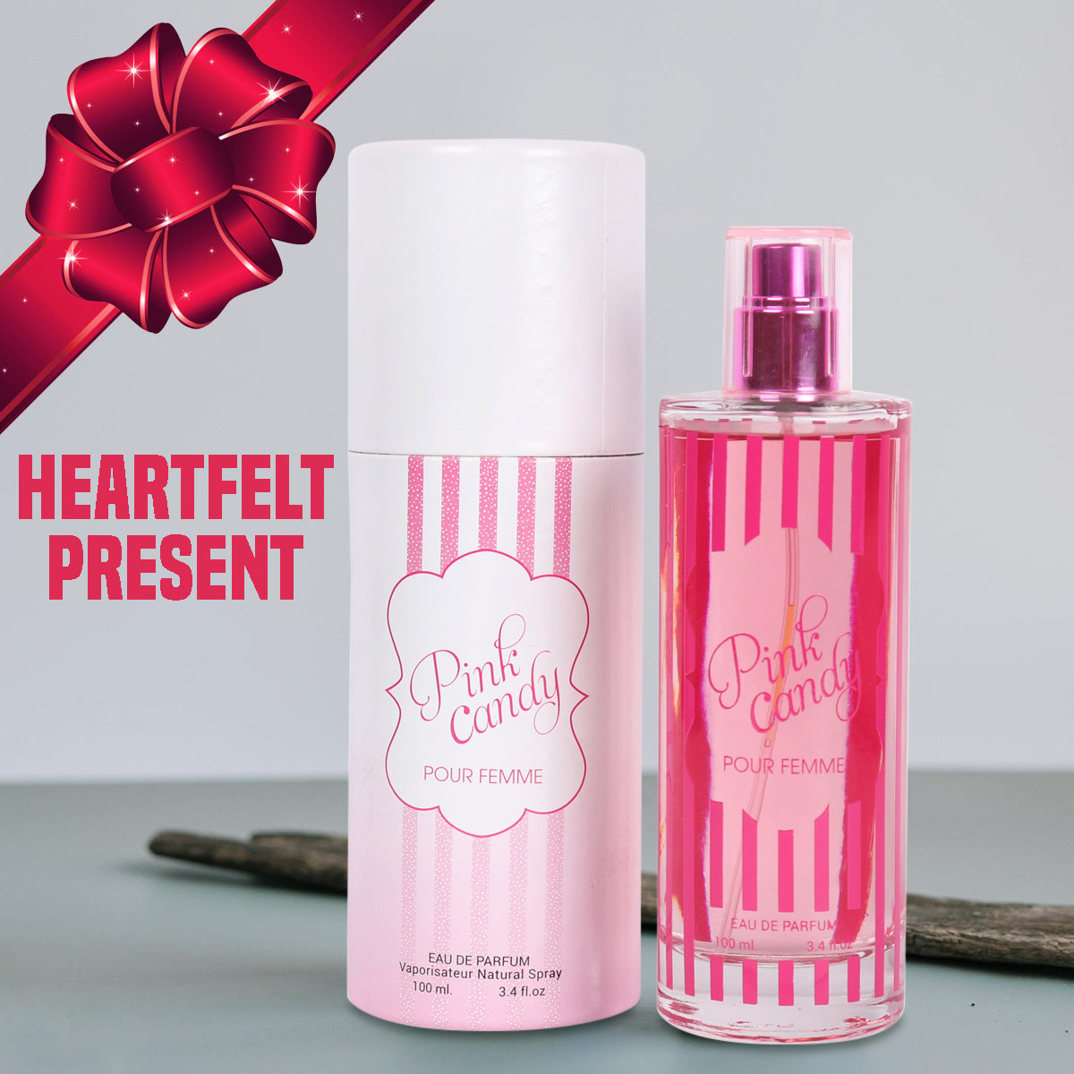Pink Candy Spray Perfume Eau De Parfum For Women - 100ML/3.4 FL.OZ