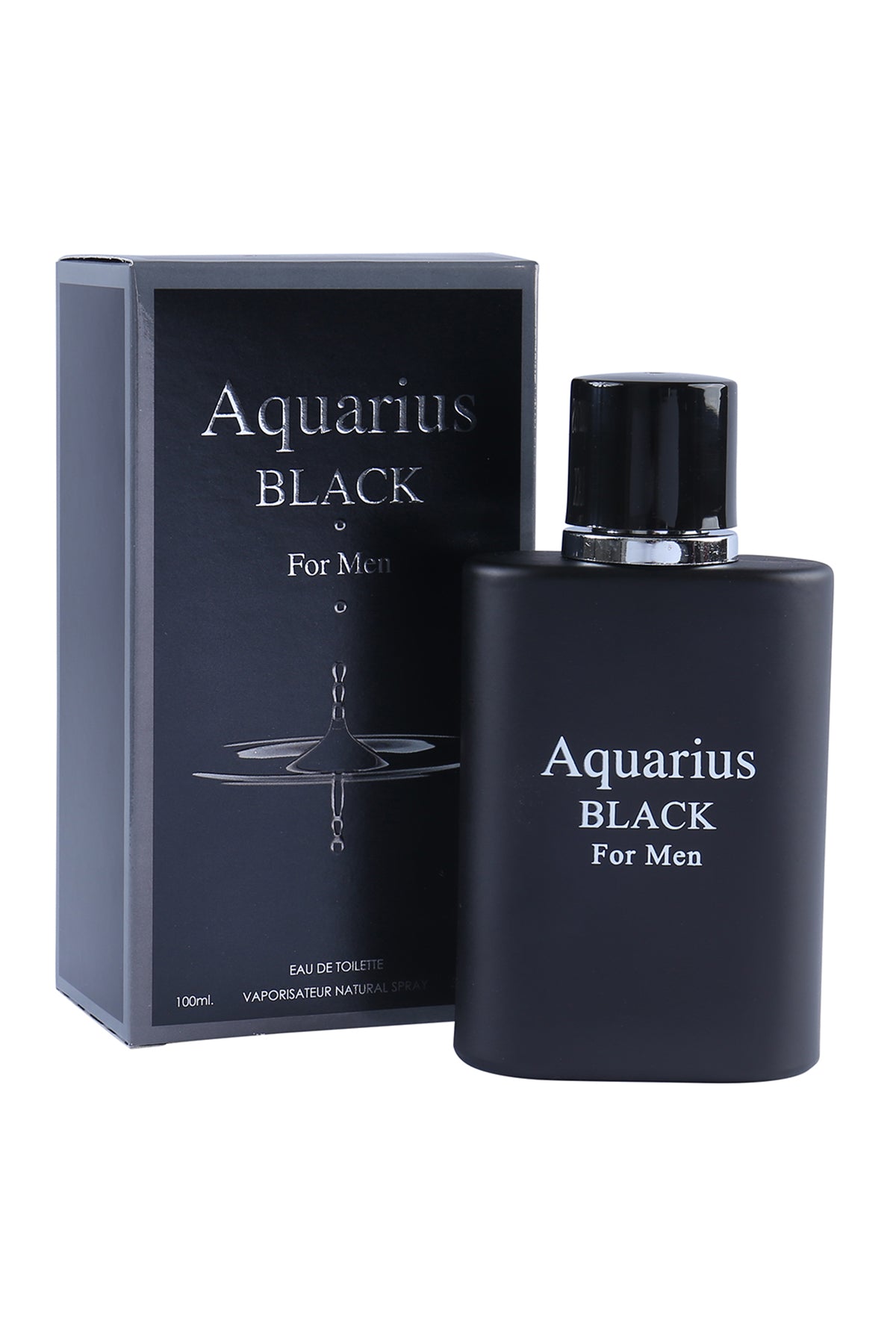 Aquarius Black Spray Cologne Eau De Toilette For Men -100ML/3.4 FL.OZ.