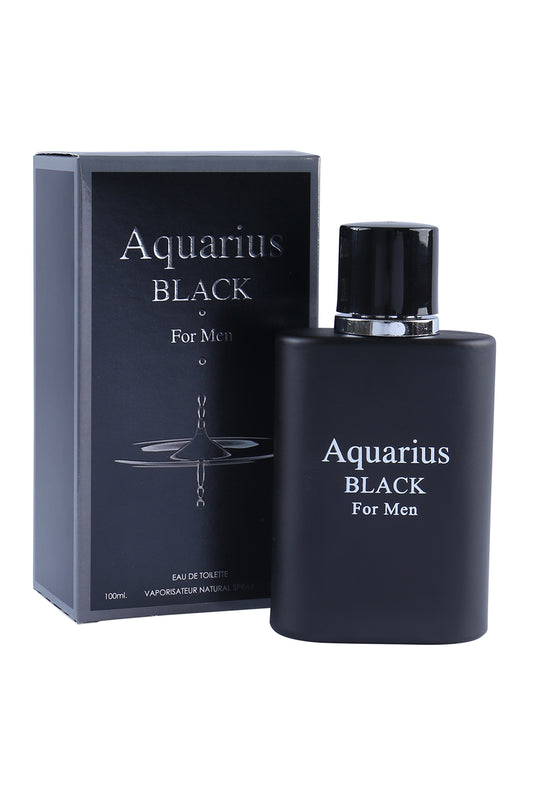 Aquarius Black Spray Cologne Eau De Toilette For Men -100ML/3.4 FL.OZ.