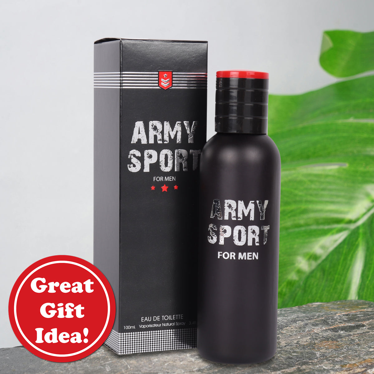 Army Sport For Men Spray Cologne Eau De Toilette For Men - 100ML/3.4 FL.OZ.