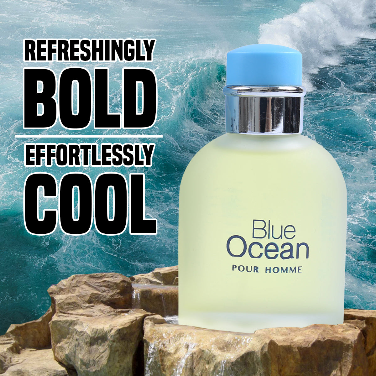 Blue Ocean Spray Cologne Eau De Toilette For Men - 100ML/3.4 FL.OZ.