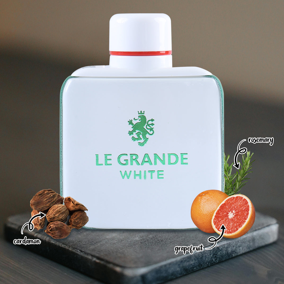 Le Grande White Spray Cologne Eau De Toilette For Men - 100ML/3.4 FL.OZ.