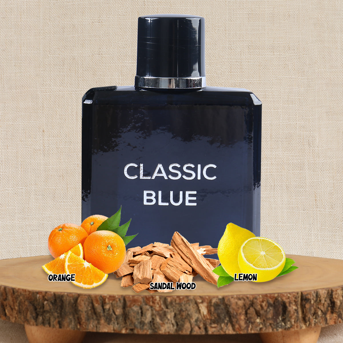 Classic Blue Spray Cologne Eau De Toilette For Men - 100ML/3.4 FL.OZ.