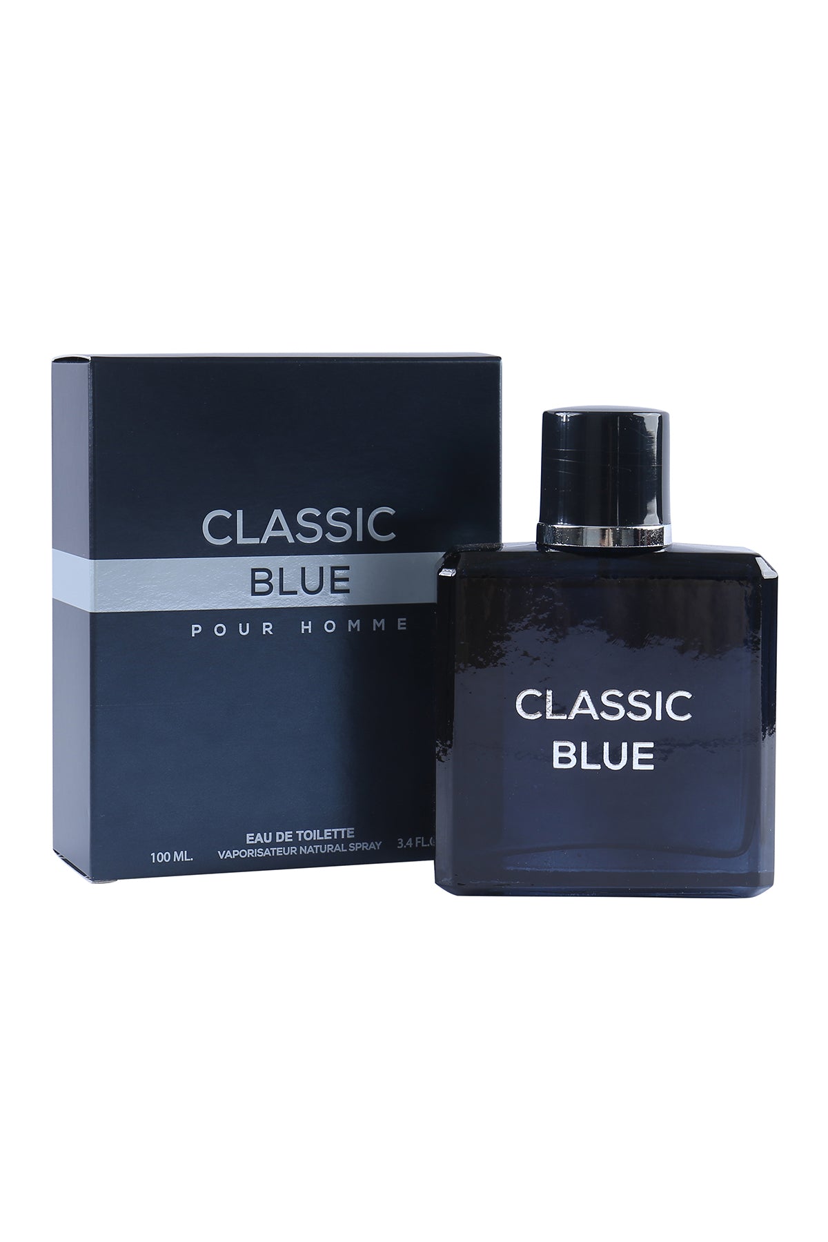 Classic Blue Spray Cologne Eau De Toilette For Men - 100ML/3.4 FL.OZ.