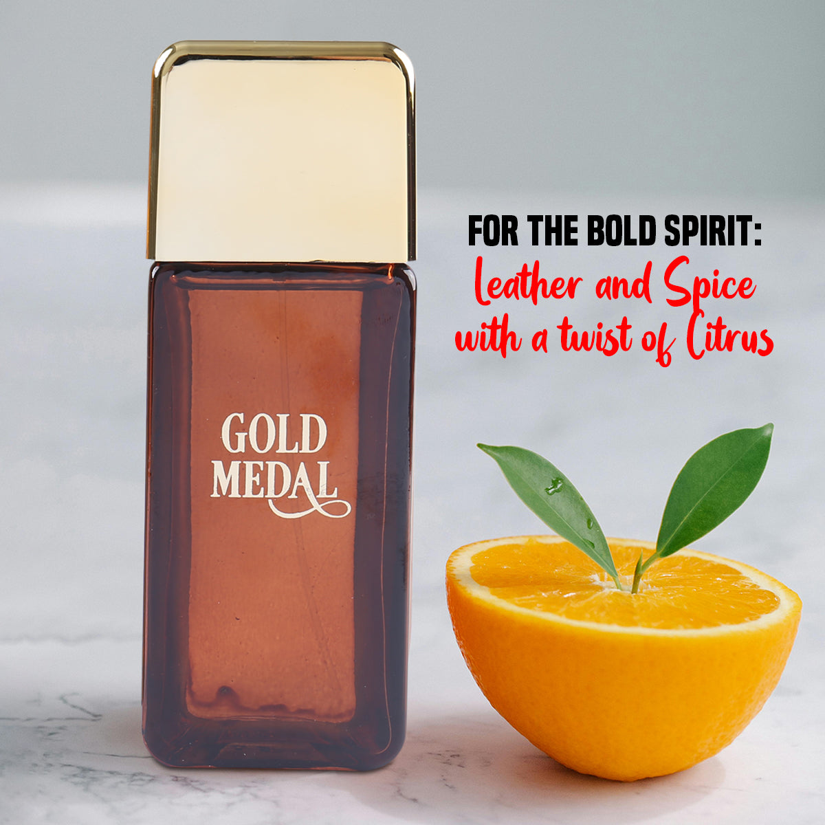 Gold Medal Spray Cologne Eau De Toilette For Men - 100ML/3.4 FL.OZ.