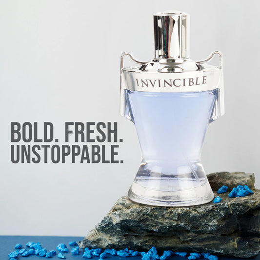 Invincible Spray Cologne Eau De Toilette For Men - 100ML/3.4 FL.OZ.