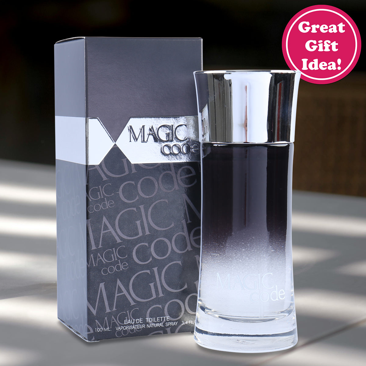 Magic Code Spray Cologne Eau De Toilette For Men - 100ML/3.4 FL.OZ./3PCS