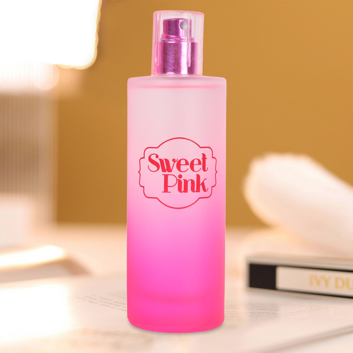 Sweet Pink Spray Perfume Eau De Parfum For Women - 100ML/3.4 FL.OZ.